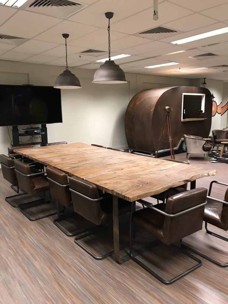 lighting & electrical meeting room installation